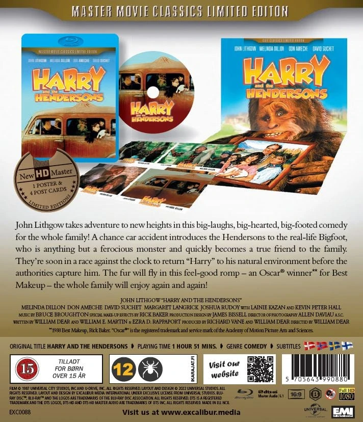 Classic Movies Haris ir Hendersonai