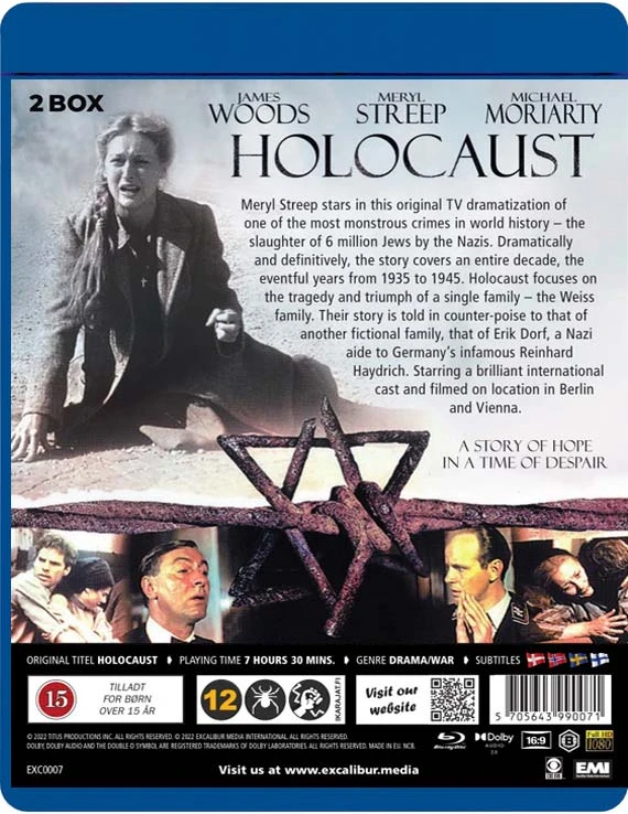 Classic Movies Holokaustas - (2 Blu Ray dėžutė) - OneToWatch (ribotas kiekis, eilės pabaiga)