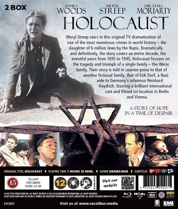 Classic Movies Holokaustas - (2 Blu Ray dėžutė) - OneToWatch (ribotas kiekis, eilės pabaiga)