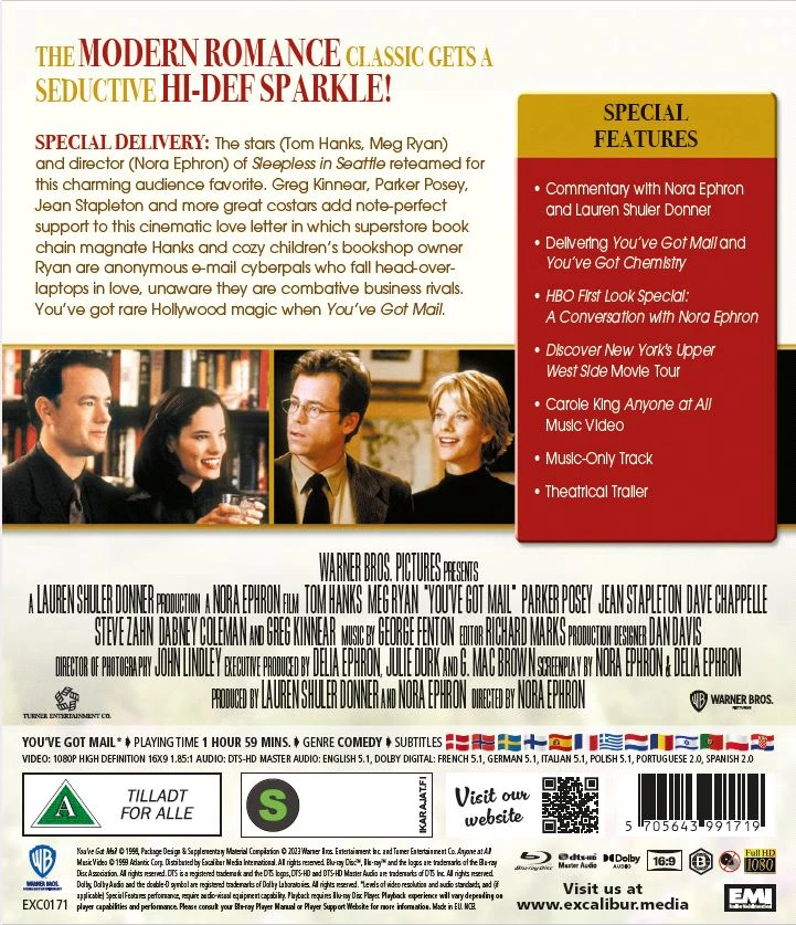 Classic Movies „Jūs gavote laišką“ (Tom Hanks ir Meg Ryan)