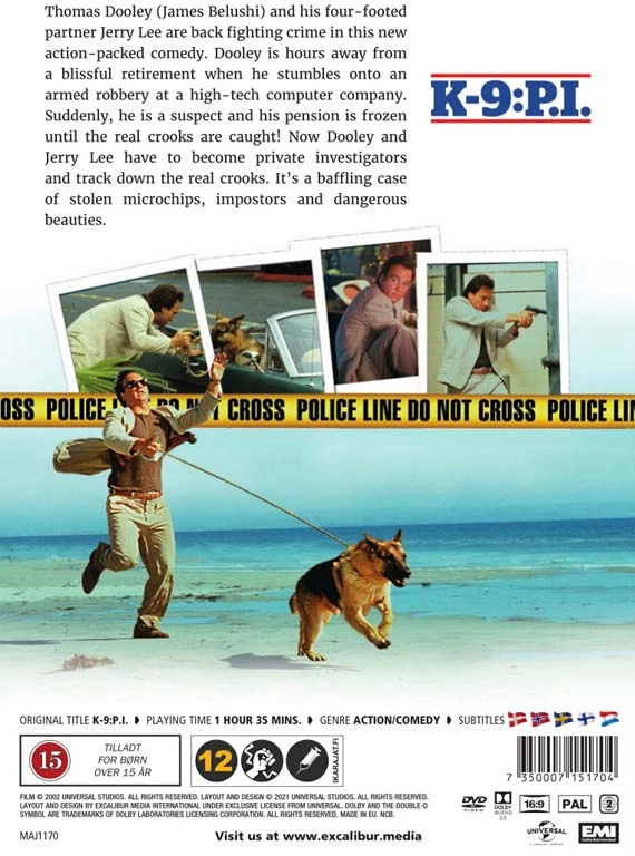 Classic Movies K-9: PI - Jamesas Belushi