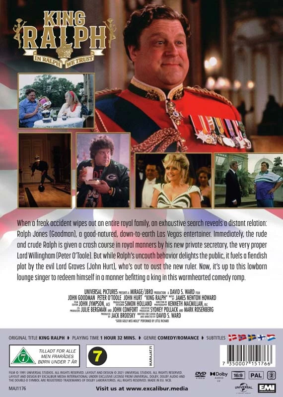 Classic Movies Karalius Ralfas (Johno Goodmano komedija)