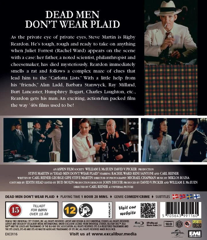 Classic Movies Mirusieji nedėvi languotų drabužių – Steve'o Martino klasikinis filmas