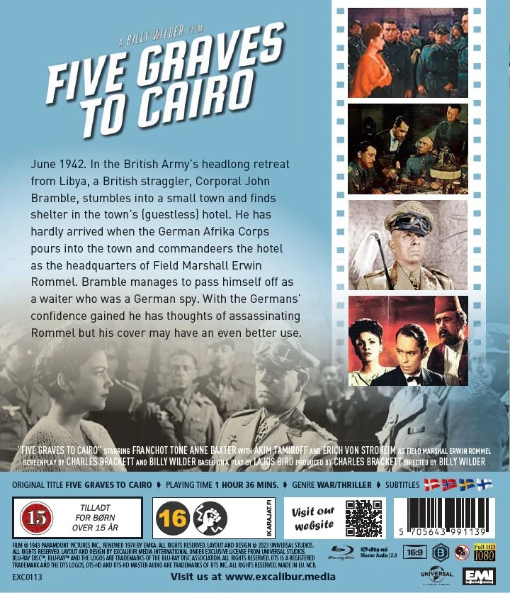 Classic Movies Penki kapai į Kairą – klasikinis karo filmas