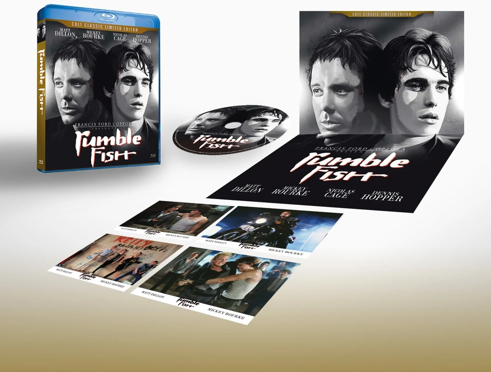 Classic Movies Rumble Fish - (Francis Ford Coppola pristato) - riboto leidimo BLU RAY