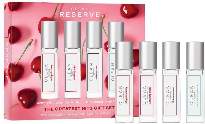 „Clean - XMAS Reserve Layering“ tualetinis vanduo (edP) – 4 x 5 ml