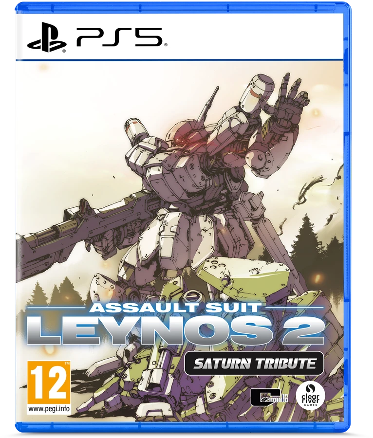 „Clear River Games“ „Assault Suit Leynos 2 Saturn Tribute“