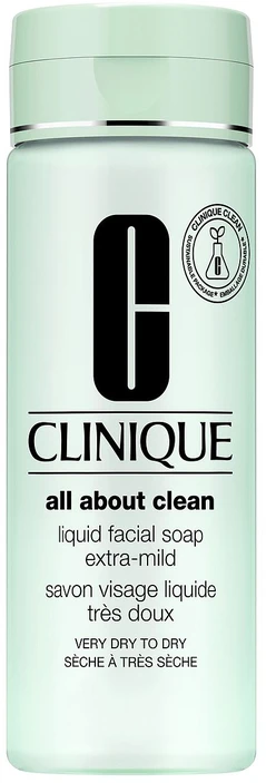 Clinique Liquid Facial Soap Extra Mild veido prausiklis, 200 ml