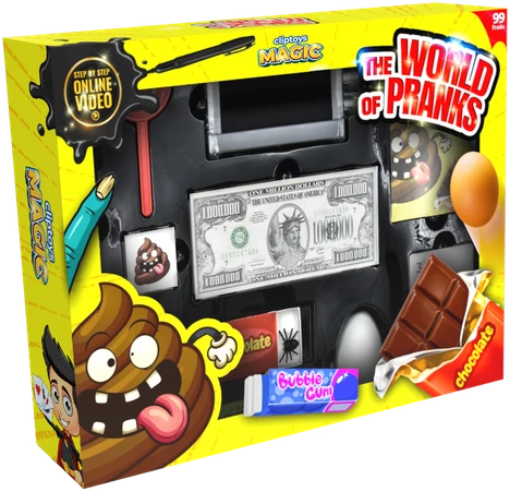 CLIPTOYS MAGIC Rinkinys „Pokštų pasaulis“
