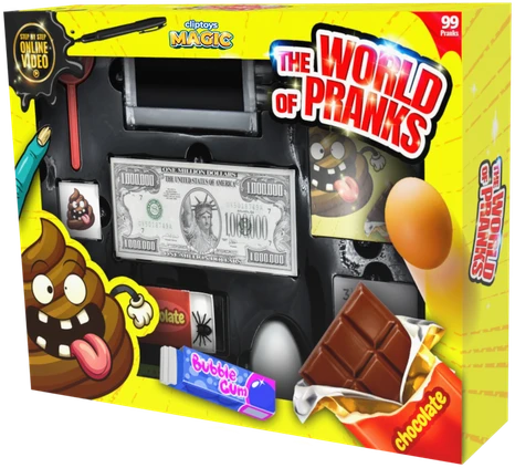 CLIPTOYS MAGIC Rinkinys „Pokštų pasaulis“