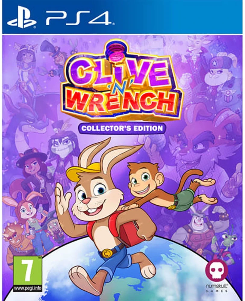 „Clive 'N' Wrench“ („Collector Edition“) – „PlayStation 4“.