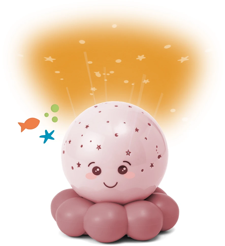 „Cloud B“ – „Twinkles To Go Octo“ – pastelinė rožinė