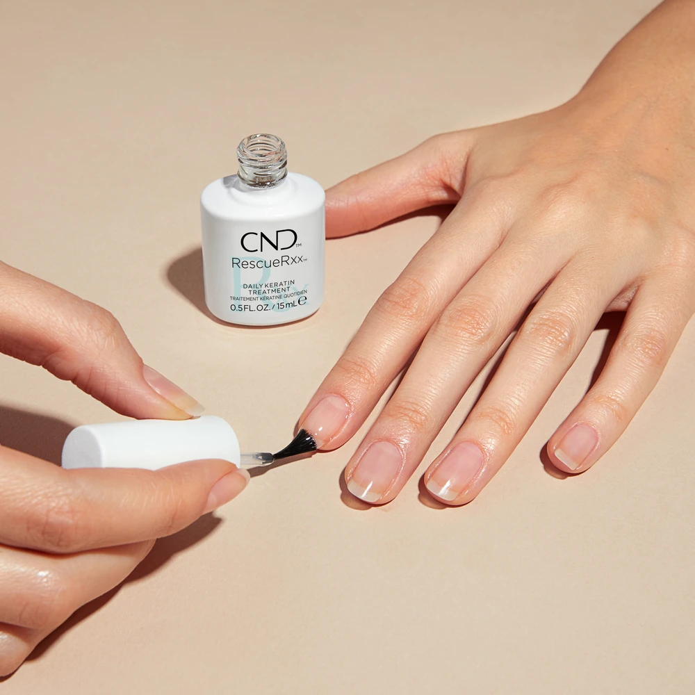 CND - „RescueRXx“ nagų priežiūros priemonė – būtiniausi produktai