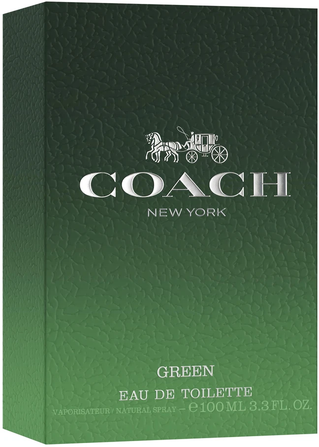 Coach Žalias EDT tualetinis vanduo vyrams, 100 ml