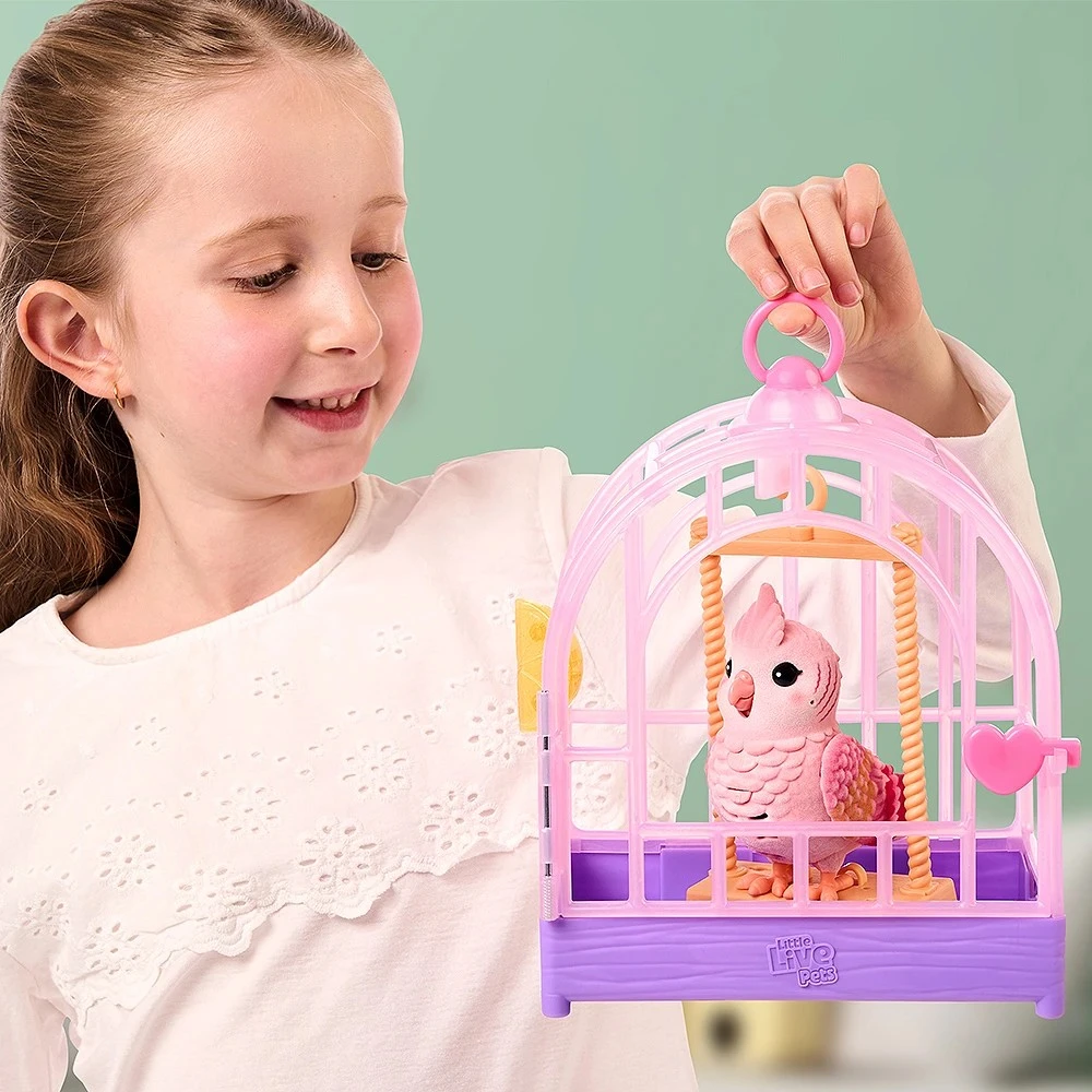 Cobi Figūrėlė Interaktyvi figūrėlė „Little Live Pets“ – mano tikras rožinis paukštis