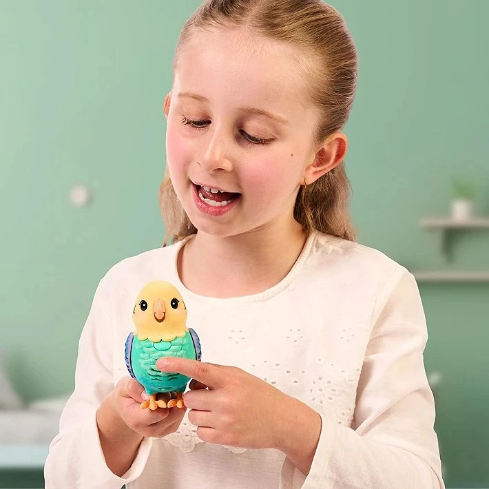 Cobi Figūrėlė Interaktyvi figūrėlė „Little Live Pets“ – mano tikras mėlynas ir geltonas paukštis