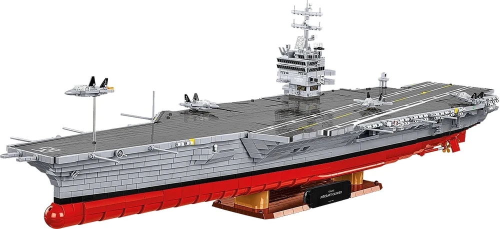 Cobi Konstruktoriaus kaladėlės CVN-65 lėktuvnešis, 6131 kaladėlių