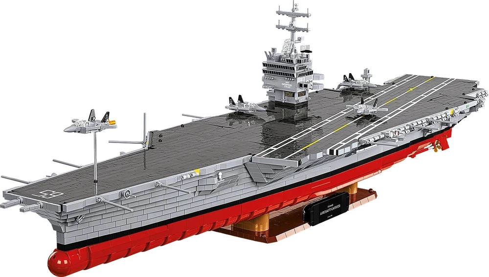 Cobi Konstruktoriaus kaladėlės CVN-65 lėktuvnešis, 6131 kaladėlių