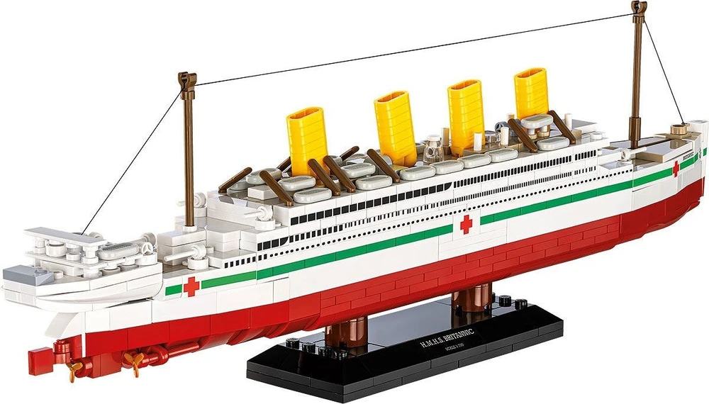 COBI HMHS Britannic laivo konstruktorius 1:700, 636 detalių