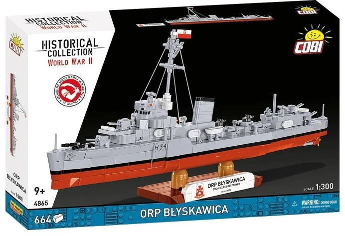 Cobi Klocki ORP žaibo blokeliai 664 vnt.