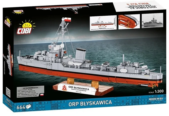 Cobi Klocki ORP žaibo blokeliai 664 vnt.