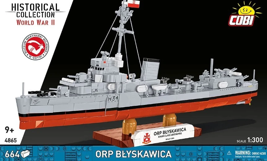 Cobi Klocki ORP žaibo blokeliai 664 vnt.