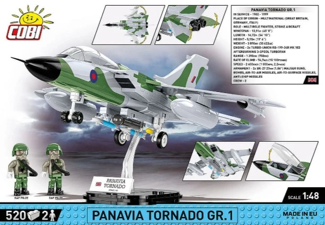 Cobi Klocki panavia tornado gr.1 520 dalys
