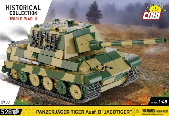 Cobi Klocki panzerjager tiger ausf.b jagdtiger