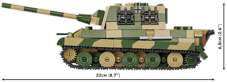 Cobi Klocki panzerjager tiger ausf.b jagdtiger