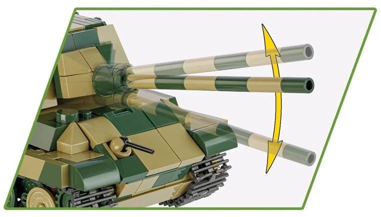 Cobi Klocki panzerjager tiger ausf.b jagdtiger