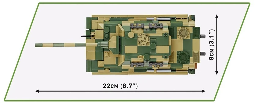 Cobi Klocki panzerjager tiger ausf.b jagdtiger