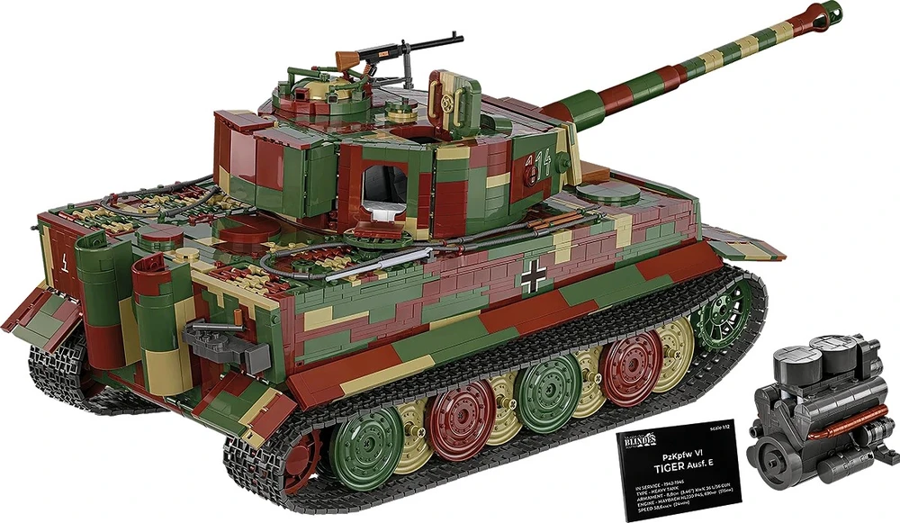 Cobi Klocki pzkpfw vi tiger ausf.e 8000 klocków