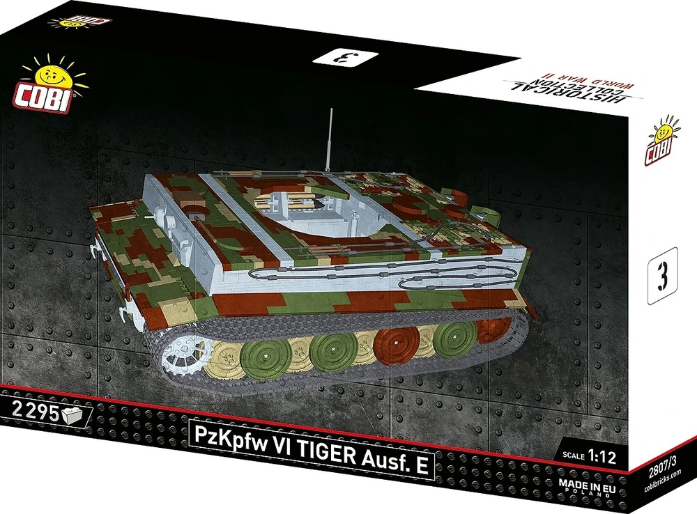 Cobi Klocki pzkpfw vi tiger ausf.e 8000 klocków