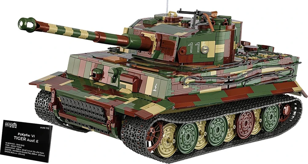 Cobi Klocki pzkpfw vi tiger ausf.e 8000 klocków