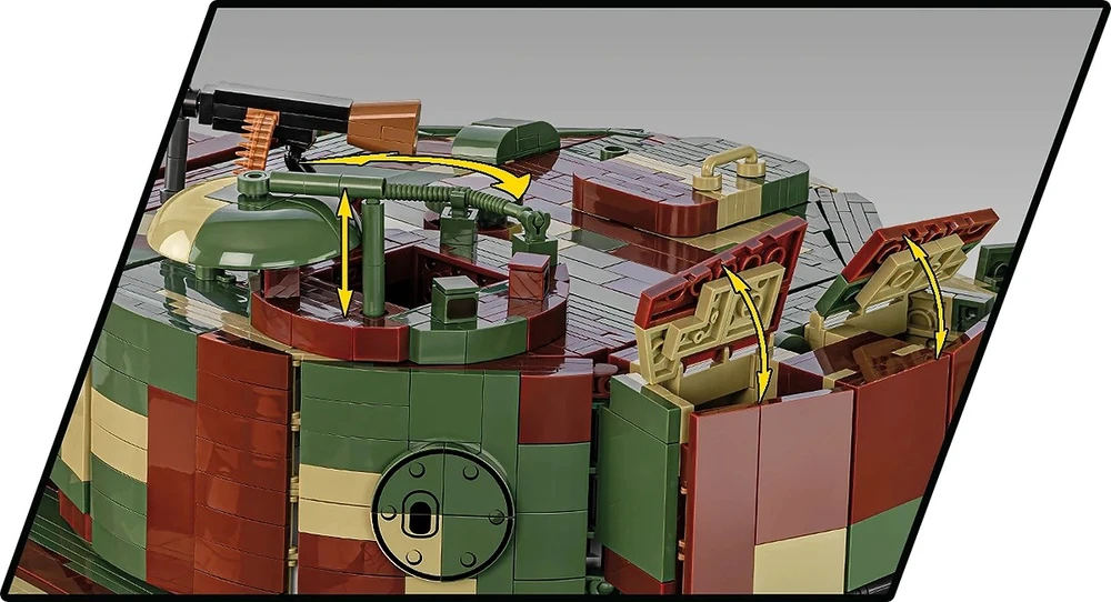 Cobi Klocki pzkpfw vi tiger ausf.e 8000 klocków