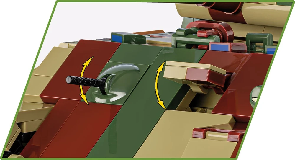 Cobi Pz.Kpfw. V Panther Ausf. A modelis iš 1152 detalių