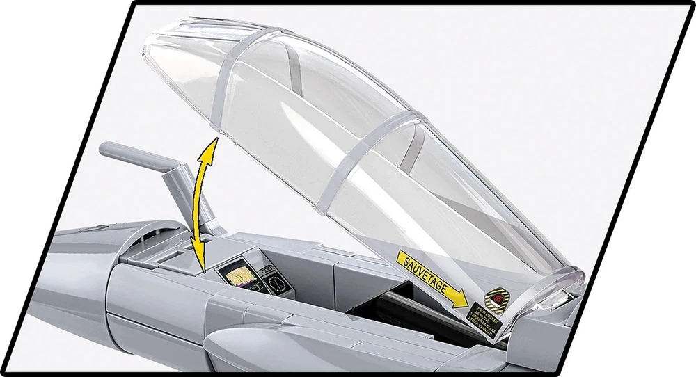 Cobi Dassault Rafale C konstravimo rinkinys iš 551 detalės