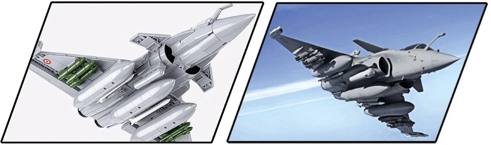 Cobi Dassault Rafale C konstravimo rinkinys iš 551 detalės