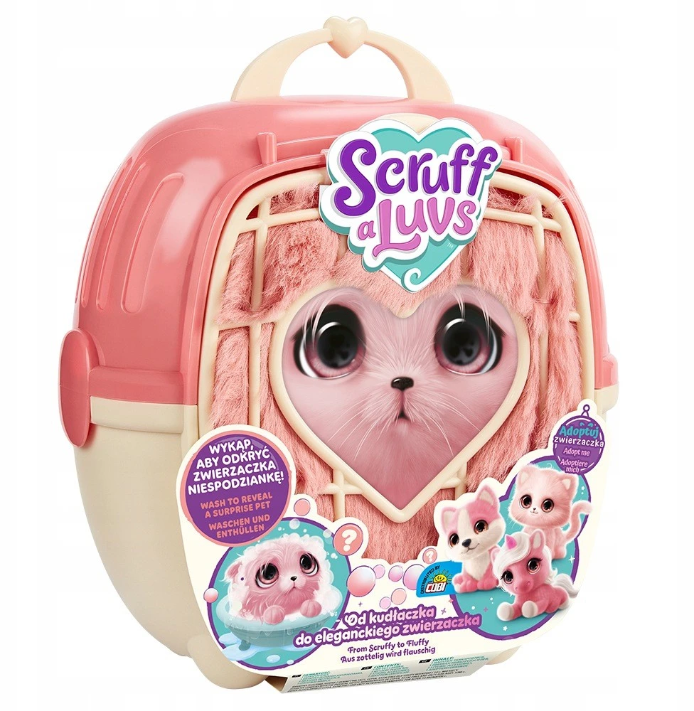 Cobi Maskotka little live pets scruff a luvs zwierzaczki - koral