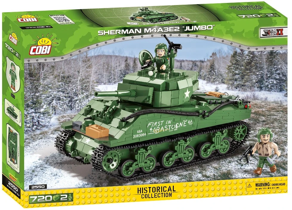 Antrojo pasaulinio karo „Sherman M4A3E2 Jumbo Cobi“ konstruktorius, 720 d.