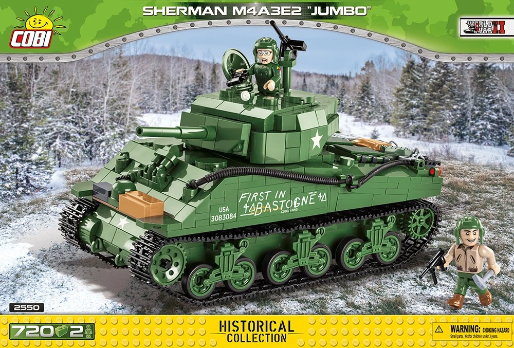 Antrojo pasaulinio karo „Sherman M4A3E2 Jumbo Cobi“ konstruktorius, 720 d.