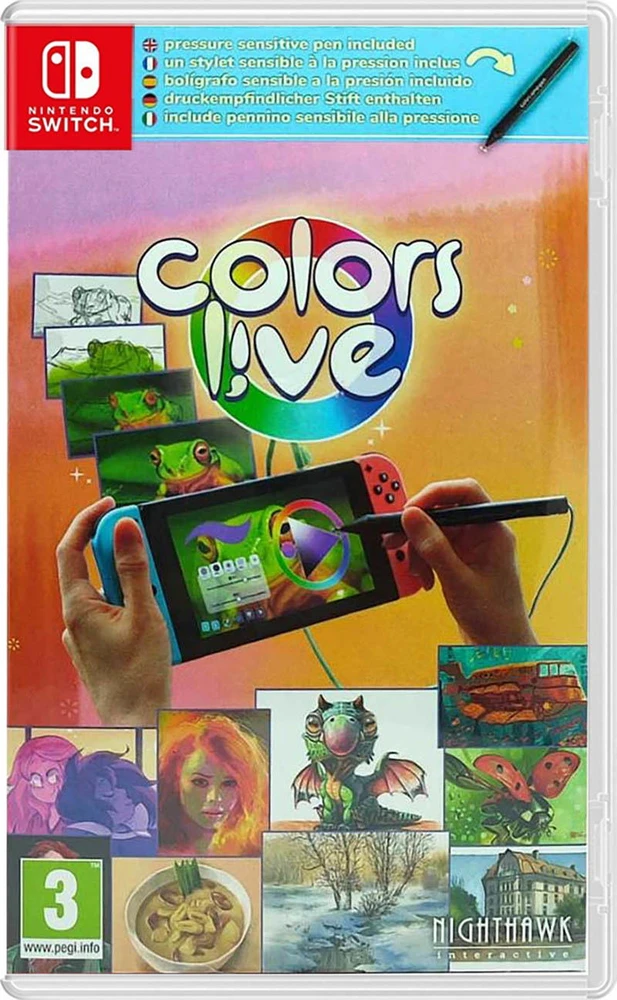 „Colors Live“ (su rašikliu) – „Nintendo Switch“