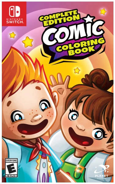 Comic Komiksų spalvinimo knygelės pilnas leidimas – „Nintendo Switch“