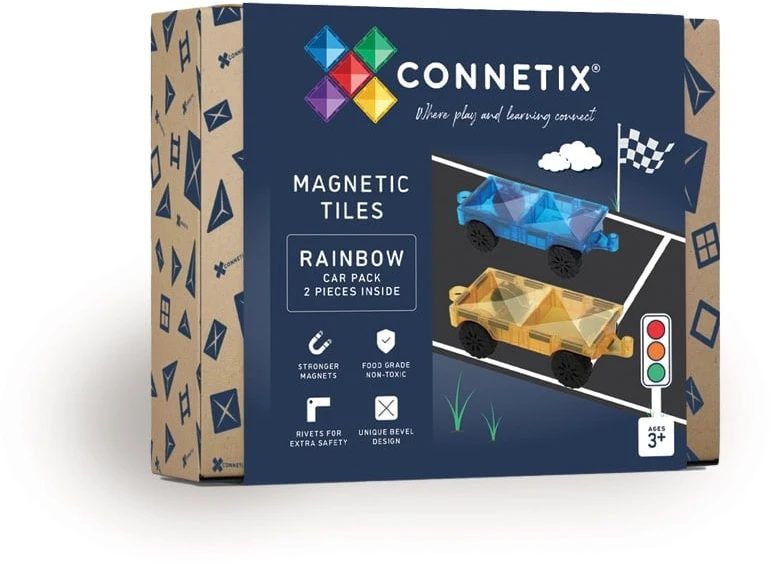 Connetix Mašinėlių rinkinys 2 dalių