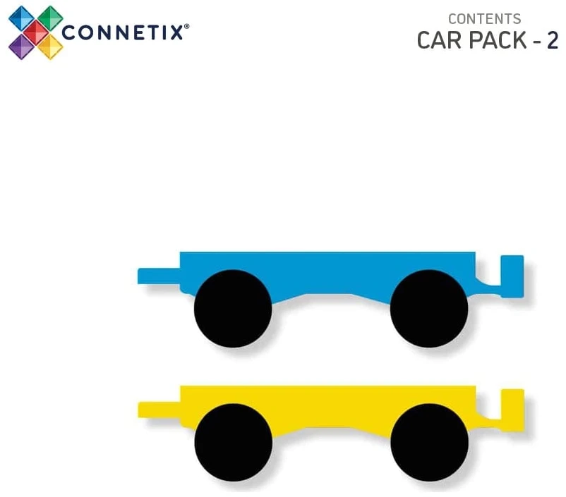 Connetix Mašinėlių rinkinys 2 dalių