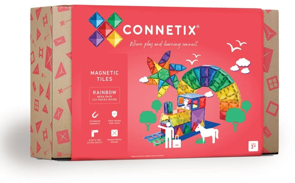 Connetix MEGA rinkinys 212 dalių