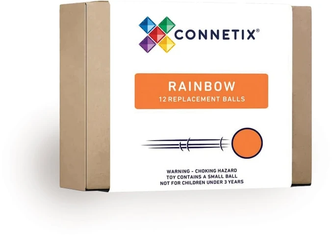 Connetix kamuoliukų papildymas 12vnt