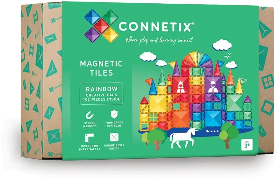 Connetix Kūrybiškumo rinkinys 102 dalių