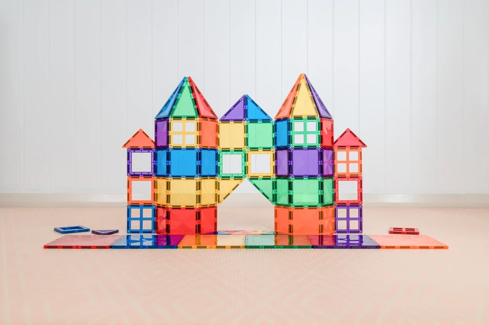 Magnetinis konstruktorius Connetix  Rainbow Starter Pack, 60 dalių