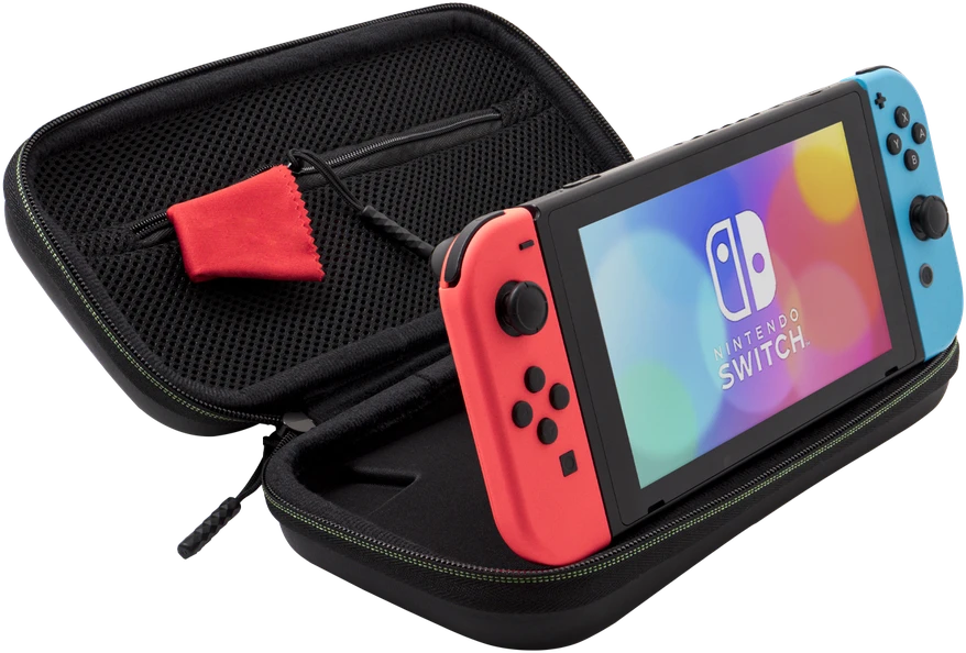 PDP 1-Up Glow In The Dark Nintendo Switch dėklas